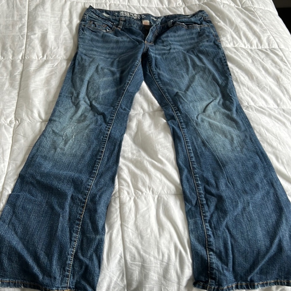Mossimo jeans, size 13S, medium wash, bootcut